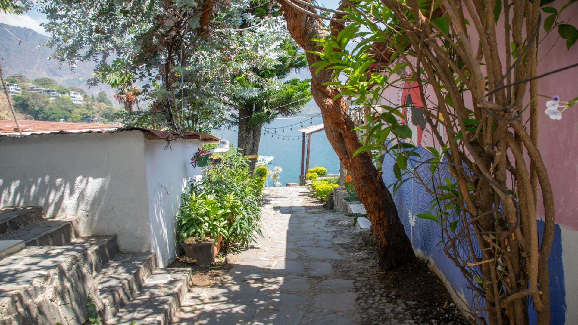 Albergue Casa Blanca - San Pedro San Pedro La Laguna Exterior foto